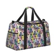 thumbnail image 2 of Balery Llamas Colorful Bolsa de Gimnasio para Mujeres, Bolsa de Viaje con Bolsillo Húmedo, Bolsa de Fin de Semana para Mujeres, Bolsa de Viaje Resistente al Agua, 2 of 7