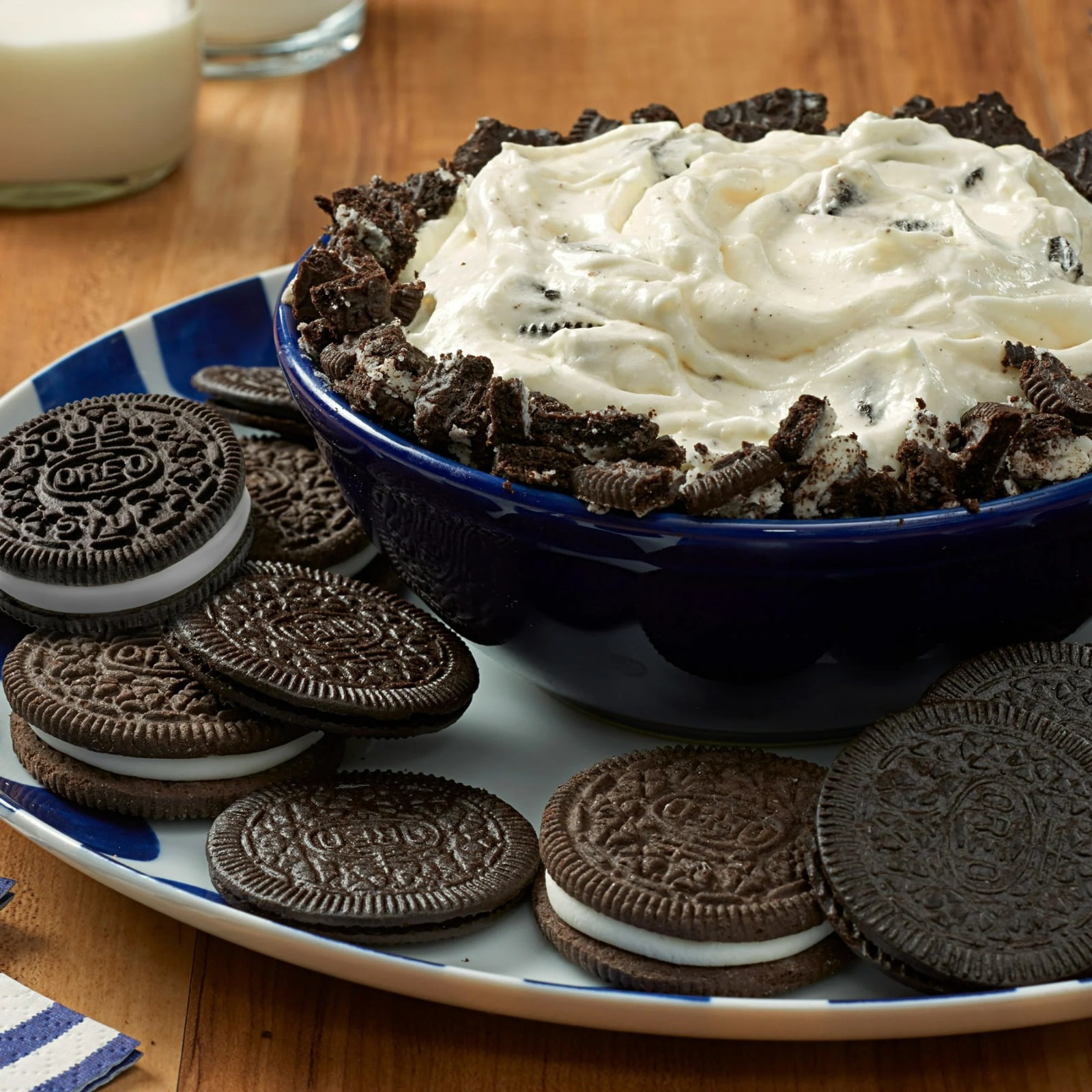 OREO Mega Stuf Chocolate Sandwich Cookies, Family Size, 17.6 oz (3 Pack)