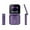 Purple, variant on JilgTeok Back to School Mobile Phone for The Elderly with Big Button, LTE Unlocked Easy to Use Basic Flip Senior Phone with Double SIM Double Standby,Camera,Loud Volume,Charging dock and Flashlight