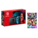 thumbnail image 1 of Consola de Nintendo Switch Nintendo 32GB Neon Version 1.1 Standard Edition + juego físico de Mario Kart 8 Deluxe, 1 of 2