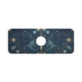 thumbnail image 7 of Yayeee Faucet Mat for Kitchen Sink 14.7" Diatomite Long Splash Guard Pad, Dark Star Map, 7 of 7