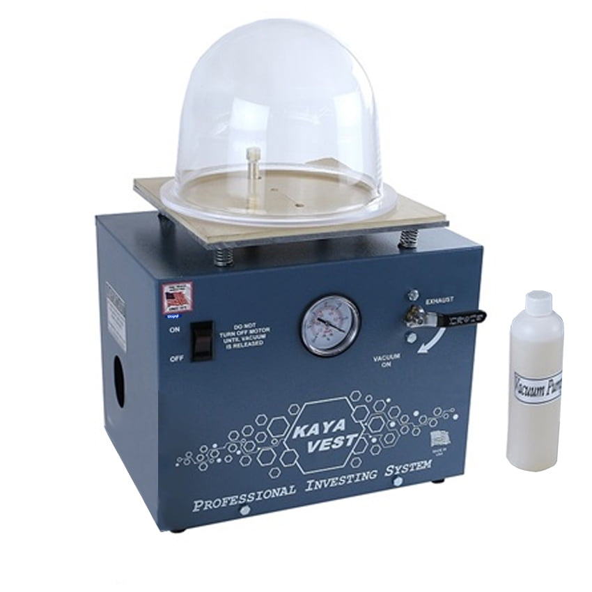 Kaya Vest Vacuum Table Investment Jewelry Removing Air Bubbles Casting