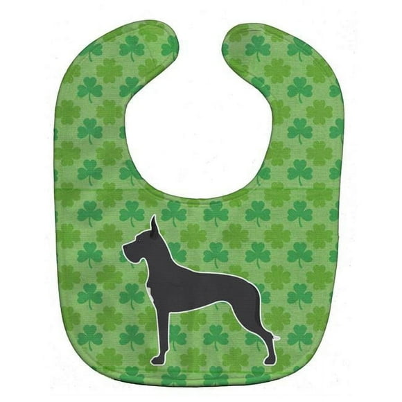 Carolines Treasures BB6480BIB Great Dane Shamrocks Baby Bib