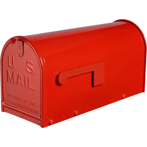 Janzer Mailbox - Gloss Red - Large
