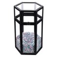 thumbnail image 1 of EeaseCA Glass Cosmetic Storage Box Container for Makeup Brush Eyebrow Pencil Eyeliner, 1 of 8