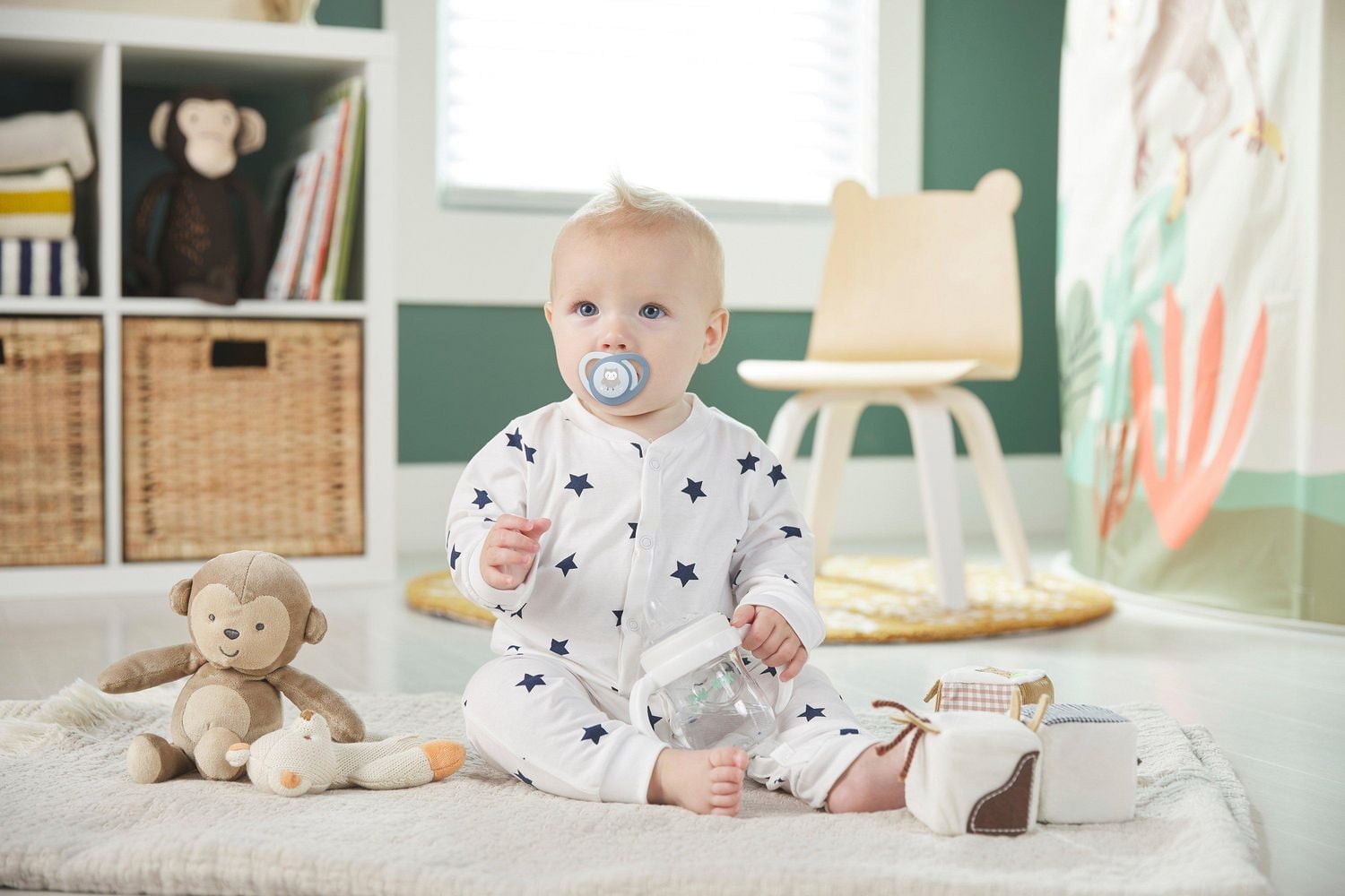 Sucette orthodontique de NUK, ensemble de 3, 6 à 18 mois Sucette orthodontique