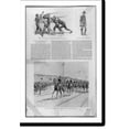 thumbnail image 2 of Historic Framed Print, Giving the butt the way the regular" infantry tackles a mob.Frederic Remington. One of Capt. Capron's battery-men.Frederic Remington. The Chicago strikes. Un, 17-7/8" x 21-7/8", 2 of 9
