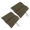 thumbnail image 2 of 2 PCS Alfombrilla para asiento de picnic Plegable Gruesa Cómoda Almohadilla para asiento de senderismo para mochilero al aire libre Verde, 2 of 5