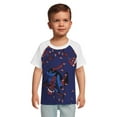 thumbnail image 4 of Marvel Spider-Man Toddler Short Sleeve Graphic Crewneck Tee, Sizes 12M-5T, 4 of 6