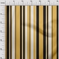 thumbnail image 2 of oneOone Rayon Yellow Fabric Stripes Craft Projects Decor Fabric Printed By The Yard 56 Inch Wide-F1F, 2 of 4