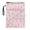 Pink Leaf Print, variant on HELLHERO Book Cover Sleeve Pouch for Mother, 11.4 Inch X 8.66 Inch Book Carrying Case with Waterproof, Office Woman and Books for Librarian, Woman and Books