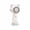 White, variant on Guodhu Cute Toy Fan for Kids, 2-in-1 Handheld Desktop Mini Fan, USB Rechargeable Quiet Portable Cooling, Kid-Safe ABS Material with 3 Speeds for Home Kindergarten Travel(Blue)