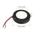 thumbnail image 2 of Altavoz de audio de 1W 8 Ohm 16mm con cable para proyectos electrónicos 2PCS, 2 of 3