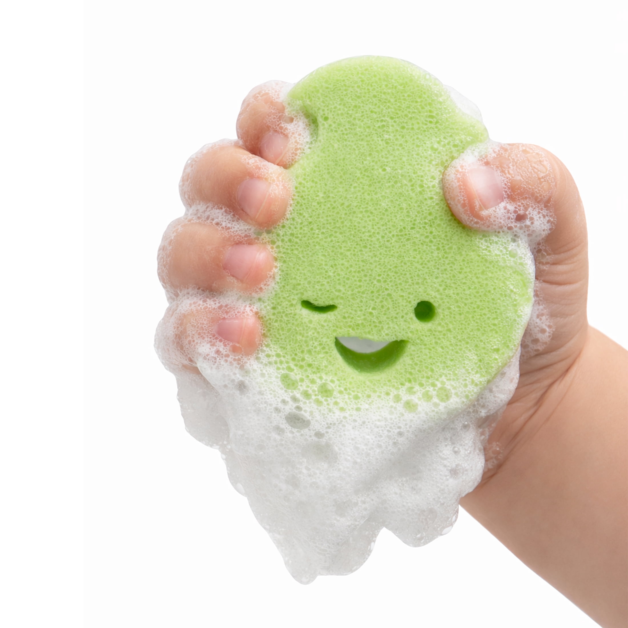 Dabble & Dollop SpongePop™ - Sponge with Built-In Body Wash, Honeydew Scent - 3 oz
