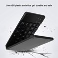 thumbnail image 4 of Teclado Inalámbrico Bluetooth Keyboard Plegable USB con Cable Recargable Mini Teclado Inalámbrico Recargable Tama?o Completo Teclado Plegable Ultra Delgado Tama?o de Bolsillo Portátil Conveniencia Unbranded DS06380, 4 of 7