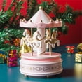 thumbnail image 4 of Becaristey Portable Wedding Party Birthday Gift With Interactive Merry-Go-Round Music Boxes Educational Fun H-B-14 Blue 6.2 inch, 4 of 6