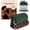Brown & Dark Green, variant on MJSHUN African Net Sponge Authentic, 2 Pack Shower Loofah Exfoliating Bath Sponge, Body Scrubber for Women and Men Daily Body & Face, Gentle Scrubber for All Skin Types, Travel, Spa Gifts, Durable