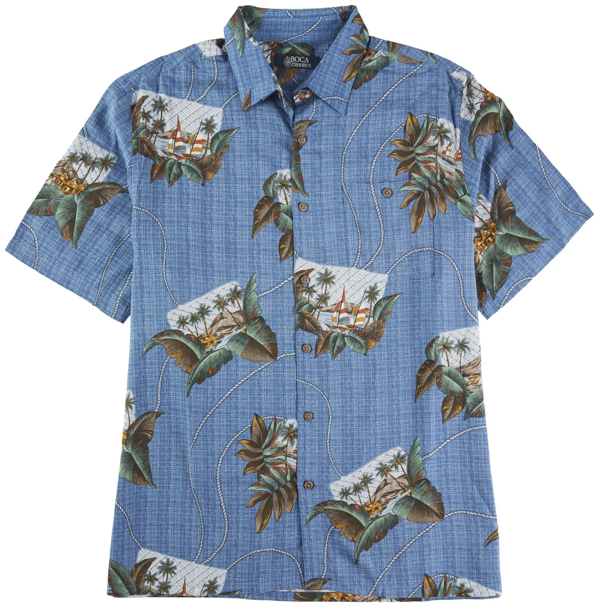 Boca Classics Mens Island Button Down 