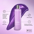 thumbnail image 2 of Pravana The Perfect Blonde Purple Toning Shampoo | Neutralizes Brassy, Yellow Tones | For Color-Treated Hair | Adds Strength, Shine, Elasticity | 2 Fl Oz, 2 of 3