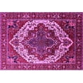 thumbnail image 1 of Ahgly Company Indoor Rectangle Oriental Pink Industrial Area Rugs, 8' x 10', 1 of 4