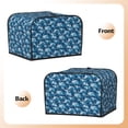thumbnail image 3 of Fotbe Sea Water Wave for Four Slice Toaster Cover, Fingerprint Protector, Super Soft Appliance Cover And Dust Cover,Bread Dust Cover & Fingerprint Protection, 3 of 7