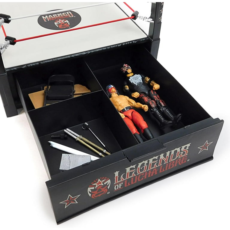 ルーシュ Legends of Lucha Libre CMLL ボスファイト Boss Fight Studio, Legend of Lucha Libre Ring, 12x12 inch with