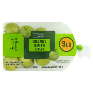 Fresh Organic Granny Smith Apples, 3 lb Pouch 
