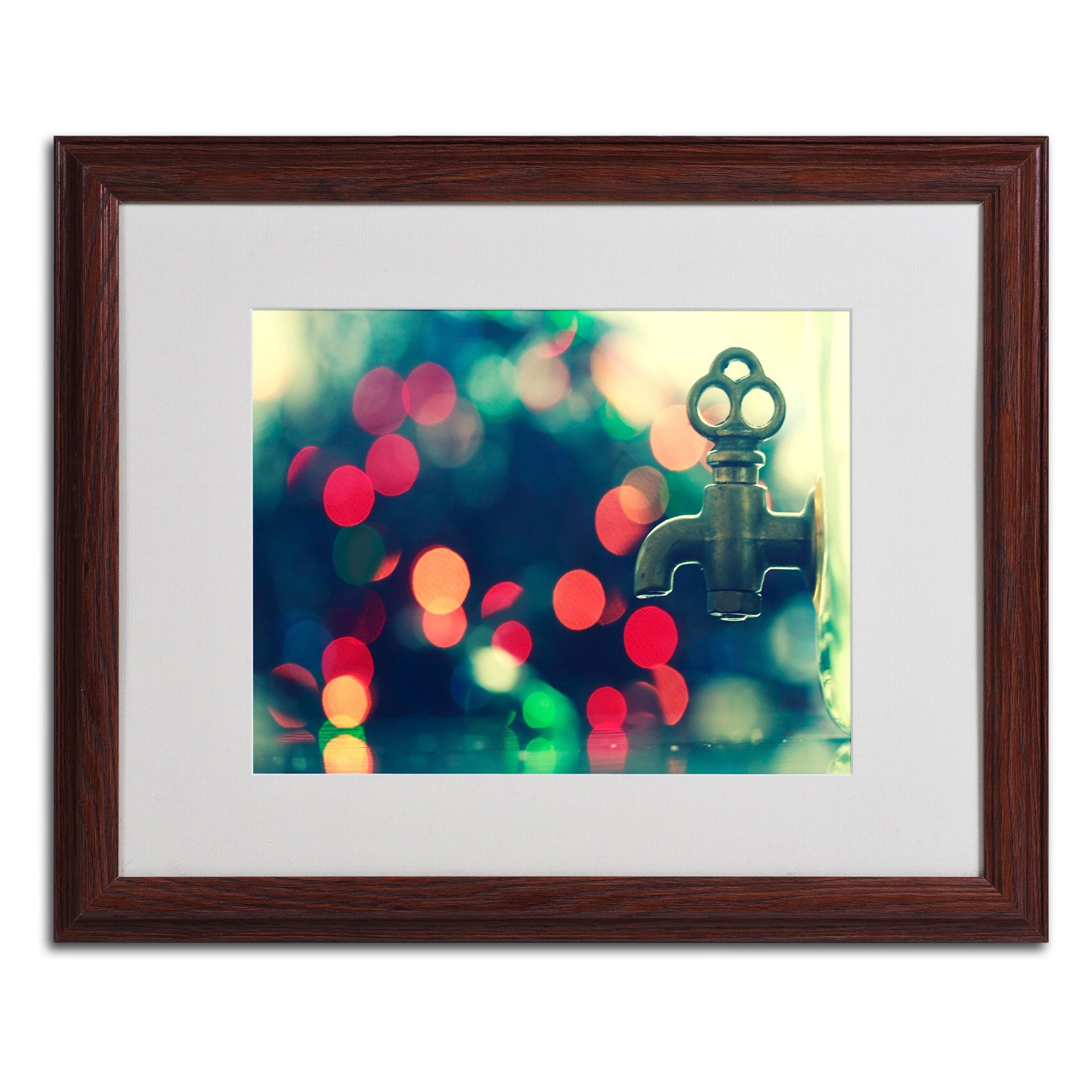 Trademark Fine Art "The Magic is On" Framed Canvas Art by Beata Czyzowska Young