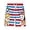 Red/White/Blue Stripes, variant on Nickelodeon Paw Patrol Boys Swim Trunks - Chase Marshall Rubble UPF50+ Quick Dry Boys Swim Shorts (2T-7)