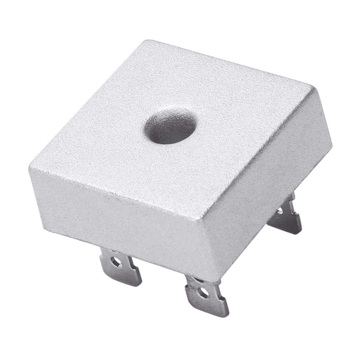 40 PCS 50A 1000V Metal Case Single Phases Diode Bridge Rectifier KBPC5010,40x rectifier bridge,silver
