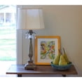thumbnail image 4 of Retro Lampshade Drum Softback Slant Shade Vanilla Linen Silk Burlap Washer Fitter, 4 of 4