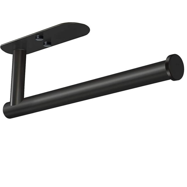 Adhesive Paper Towel Holder Under Cabinet Wall Mount For Kitchen Paper Towel, Sus304 Stainless Steel