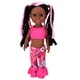 thumbnail image 1 of Muñeca africana de 14 pulgadas con poses, disfraz de moda, juguete, regalo de festival para niños., 1 of 14