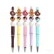 thumbnail image 2 of 10 Piece Donut And Gingerbread Man Dessert Kawaii Theme DIY Beaded Pen Wooden Bead Set Imaginative Stationery 10ML, 2 of 6