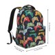 thumbnail image 2 of Easygdp Retro Video Game Mochila Ergonómica Versátil para Laptop - Múltiples Bolsillos, Correas Ajustables, Unisex para Escuela, Viajes y Actividades al Aire Libre-One Size, 2 of 5