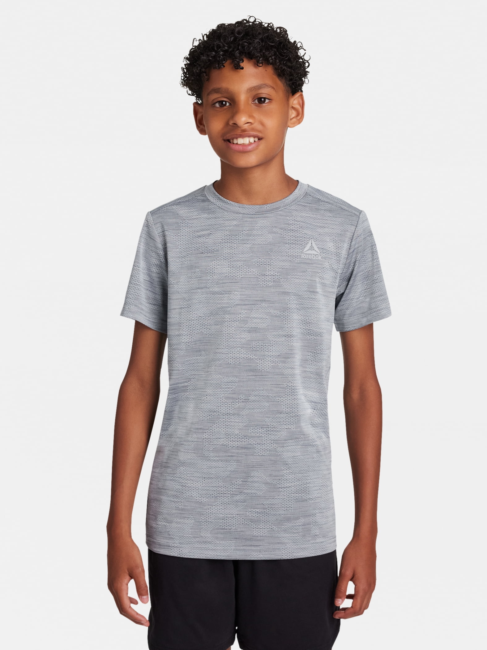 Reebok Boy's Athletic Stride 2-Pack Performance T-Shirt, Sizes 4-18