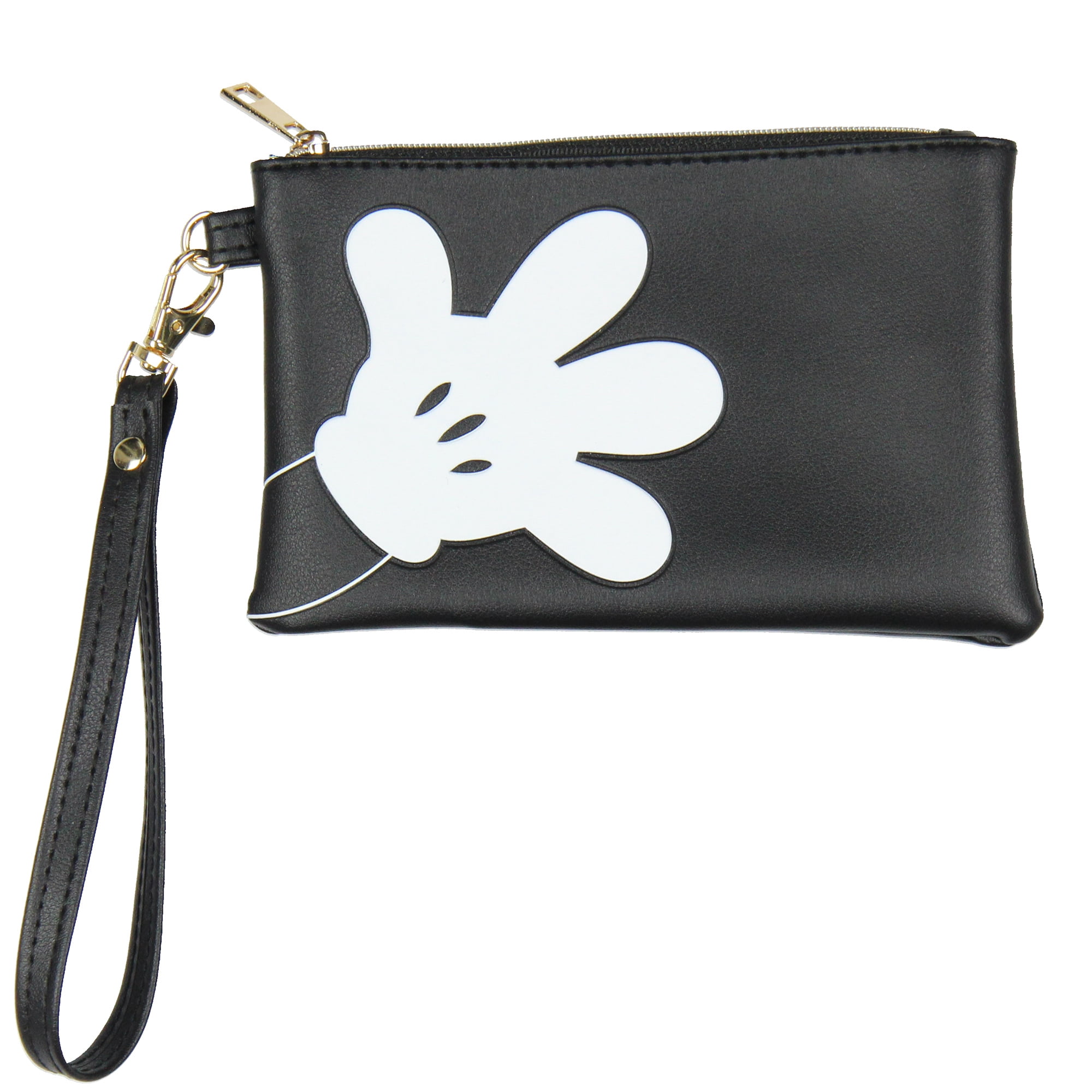 Disney Mickey Mouse 3-Piece Toiletry Bag Set With Clear Cosmetic Bag Beauty Essentials Storage Gift Set