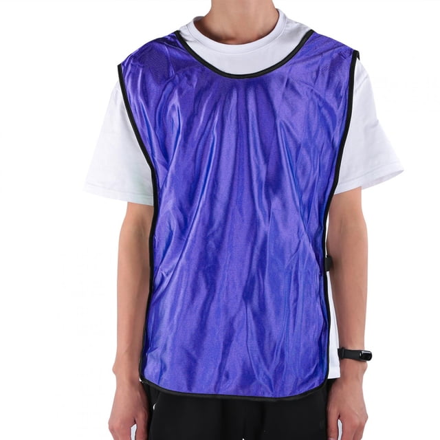 Chaleco de entrenamiento para fútbol NikouMX 12 piezas color blanco verde morado