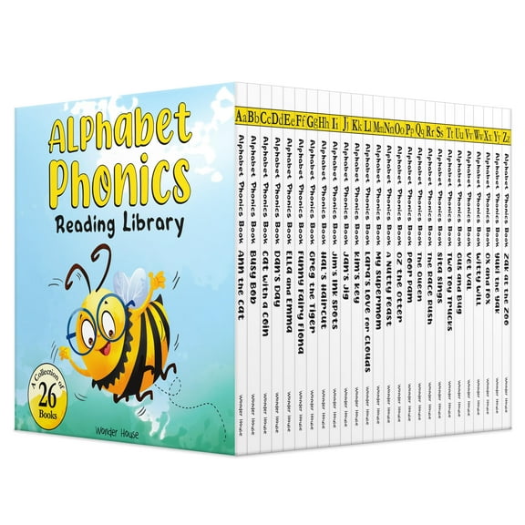 Alphabet Phonics : Box Set of 26 Books (Board book)