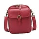 thumbnail image 4 of Bolso bandolera retro ligero unisex multiusos para viajes y deportes al aire libre rojo, 4 of 8