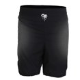 thumbnail image 1 of Short de sport pour homme, coupe droite, légèrement élastique, taille moyenne, imprimé, pour la boxe et la randonnée, noir, XL, 1 of 4