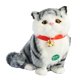 thumbnail image 3 of Modelo de gato de simulación presente juguete para mascotas cola móvil, niños, regalos de San Valentín modelo de mascotas adorno para coche sofá hogar Estilo C, 3 of 10