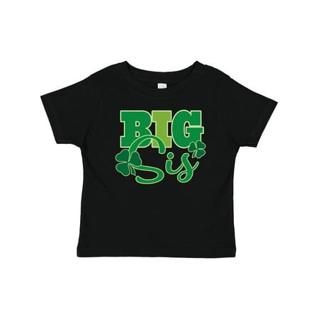 

Inktastic Big Sis Irish St Patricks Sister Gift Baby Girl T-Shirt