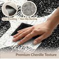 thumbnail image 6 of ODIKA 8'x10' Washable Area Rug Non-Slip Chair-Friendly Mat Cow Print Bold Contrasting Scattered Motif Decorative Pick Farm for Dining Room, Large Office, Lounge, 6 of 7