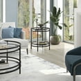 thumbnail image 6 of Evelyn&Zoe Robillard 20" Wide Round Side Table, Blackened Bronze, 6 of 8