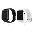 thumbnail image 2 of X6 Curved Hombres Mujeres Smart Watch Pantalla táctil Cámara Contador de pasos Bluetooth Smartwatch Soporte Tarjeta SIM, Negro Jumpingount EL2294-01B, 2 of 2