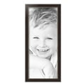 thumbnail image 2 of ArtToFrames 10" x 24" Dark Mahogany Silver Picture Frame, 10x24 inch Multi Wood Poster Frame (WOM-5024),  Pack, 2 of 7