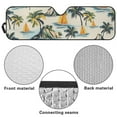 thumbnail image 6 of Uorisanigo Beach Turtle Windshield Sun Shade for Keep Wrangler JL 2/4 Door Car Sun Shades for 2024 2025 Jeep Wrangler 4XE-Blocks UV Rays Car Window Shade Keep Your Vehicle Cool, 6 of 7