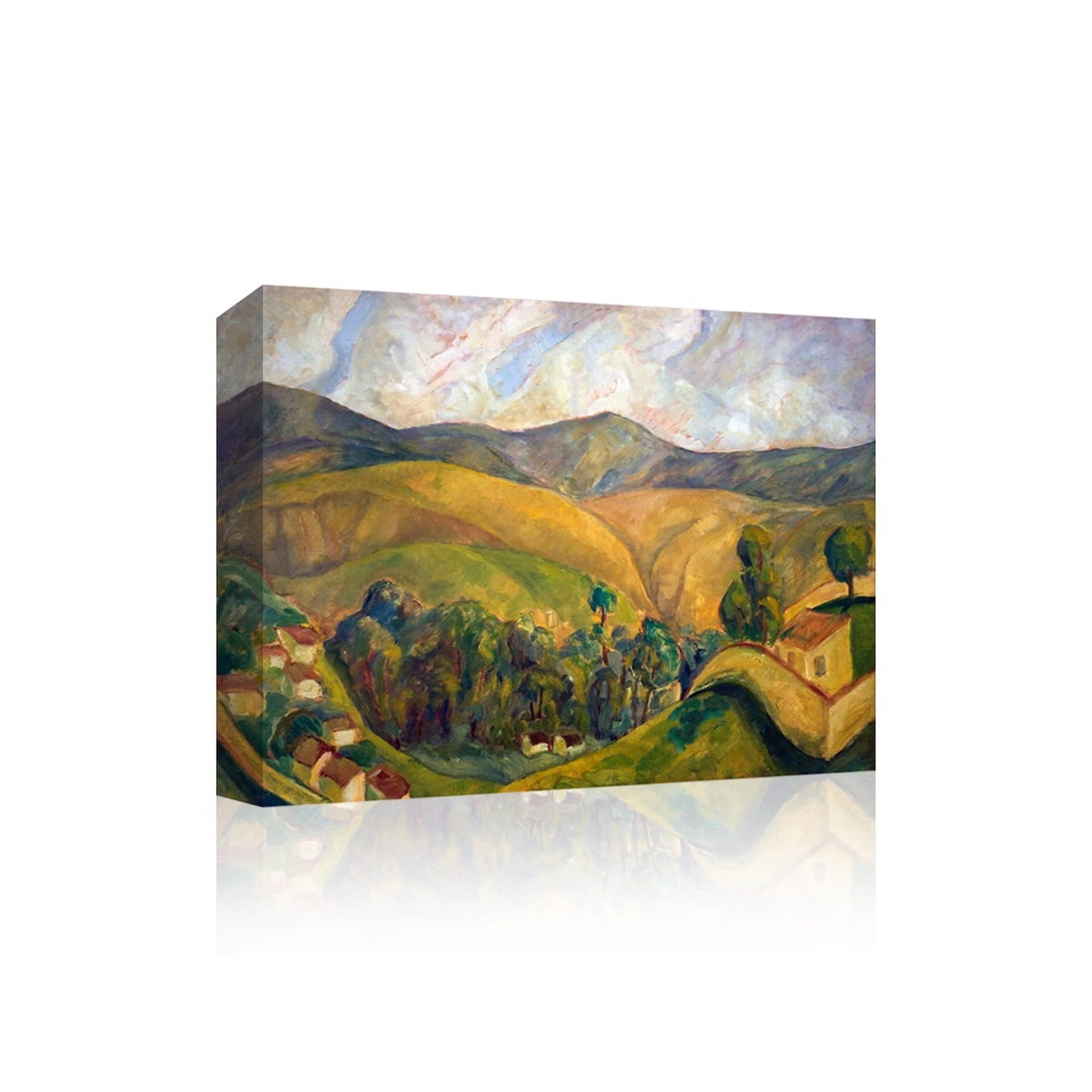 Diego Rivera - Landscape - Canvas OR Print Wall Art