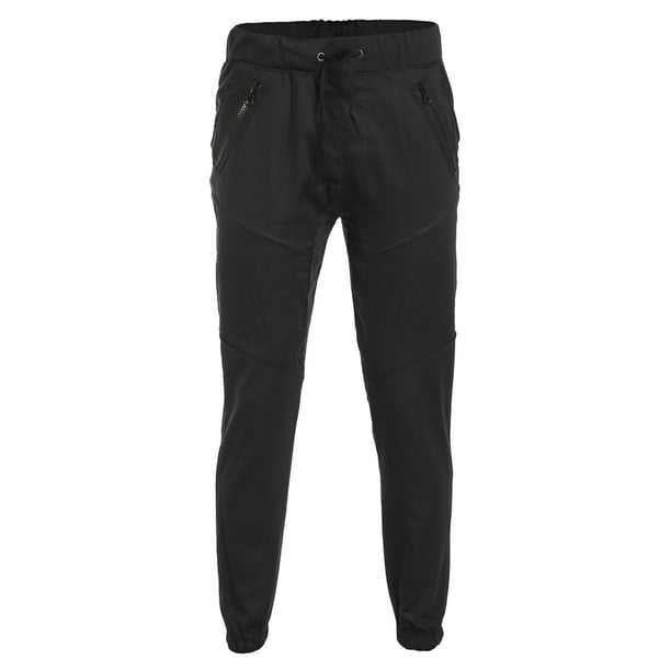 mens skinny fit track pants